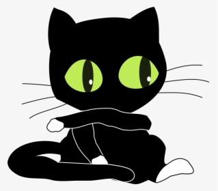 Blackcat With White Sockets Svg Clip Arts, HD Png Download, Free Download