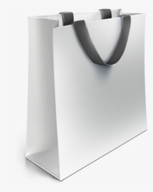 Shopping Bag Png Image - White Paper Bag Clipart, Transparent Png, Free Download