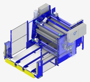 Roll Cage And Conveyor For Block Compression Machines - Machine, HD Png Download, Free Download