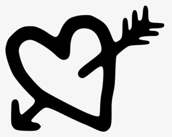 Heart And Arrow Png Transparent, Png Download, Free Download