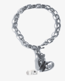Heart Arrow Bracelet // Sterling Silver - Chain, HD Png Download, Free Download