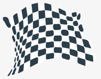 Checkerboard Black And White Wavy, HD Png Download, Free Download