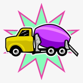 Cement Truck Star Clipart Png - Clip Art Floor Hockey, Transparent Png, Free Download