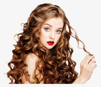 Curly Hair With Color, HD Png Download, Free Download