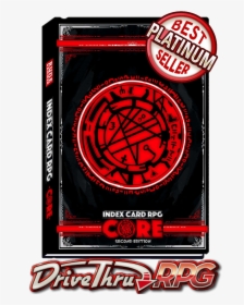 Index Card Rpg Core: Second Edition, HD Png Download, Free Download