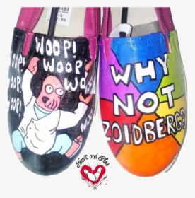 Zoidberg Futurama Hand Painted Shoes - Slip-on Shoe, HD Png Download, Free Download