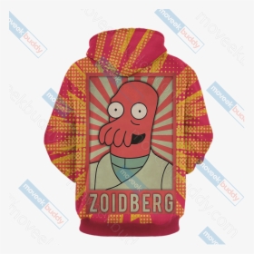 Futurama Why Not Zoidberg Unisex 3d Hoodie - Zoidberg Poster, HD Png Download, Free Download