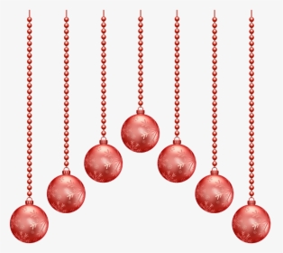 #ftestickers #christmas #ornaments #garland #red - Christmas Baubles Png, Transparent Png, Free Download