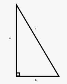 How To Find The Perimeter Of A Right Triangle Basic - 90 Degree Triangle, HD Png Download, Free Download
