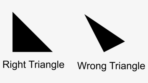 Triangle,area,text - Wrong Triangle, HD Png Download, Free Download