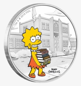 Lisa Simpson Coin, HD Png Download, Free Download