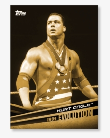 2018 Topps Wwe Kurt Angle Evolution Poster Gold Ed - Poster, HD Png Download, Free Download