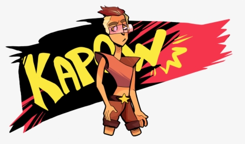 Kapow - Cartoon, HD Png Download, Free Download