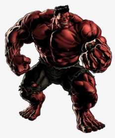 Red Hulk Marvel Avengers Alliance, HD Png Download, Free Download