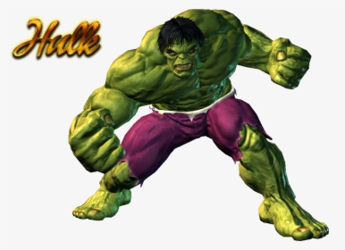 Hulk Transparent Background - Incredible Hulk Game Characters, HD Png Download, Free Download