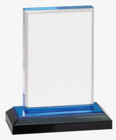 Blue Award Rectangle Acrylic, HD Png Download, Free Download