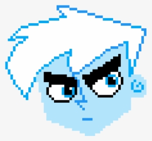 Almost Done Danny Phantom - Fnaf Pixel Art, HD Png Download, Free Download