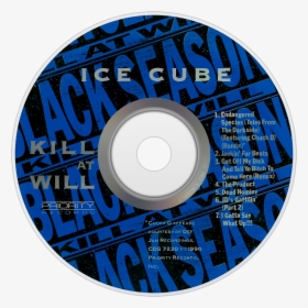 Kill At Will Ice Cube Disc, HD Png Download, Free Download