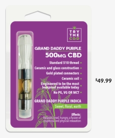 Com Concentrates Cartridges Grand Daddy Purple 500mg - Gorilla Glue Oil Cartridge, HD Png Download, Free Download
