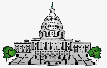 Congress Clipart Whitehouse Cute Borders, Vectors, - Government Clipart, HD Png Download, Free Download