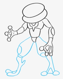 How To Draw Ash-greninja From Pokémon - Greninja Arm, HD Png Download, Free Download