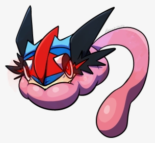 Ash-greninja Headshot - Cartoon, HD Png Download, Free Download