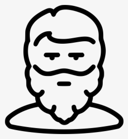 Man Guy User Human Avatar Beard - Icon, HD Png Download, Free Download