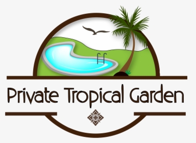 Private Tropical Garden - Graphic Design, HD Png Download, Free Download