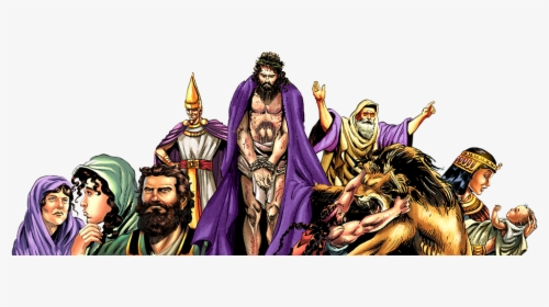 Characters - Moses The Action Bible, HD Png Download, Free Download