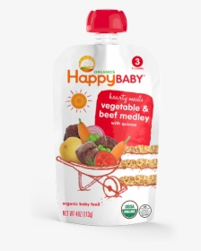 Vegetables & Beef Medley With Quinoa"  Class="fotorama - Happy Baby Vegetable And Beef Medley, HD Png Download, Free Download