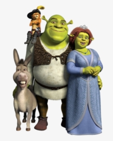 Shrek And Donkey And Fiona, HD Png Download, Free Download