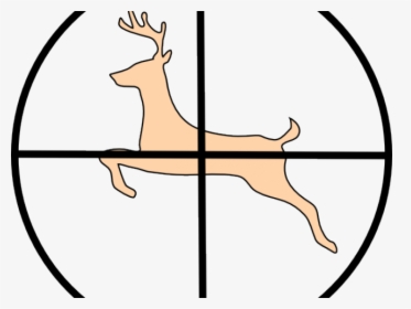 Deer Hunting Deer Hunting Reindeer Clip Art - Deer Hunting Clip Art, HD Png Download, Free Download