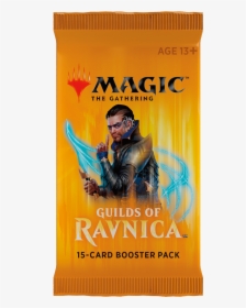 Guilds Of Ravnica Booster Pack - Magic The Gathering Guilds Of Ravnica Booster Pack, HD Png Download, Free Download