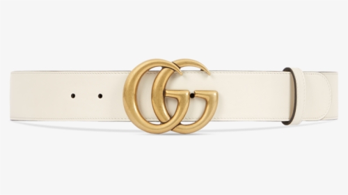 White Gucci Belt Womens, HD Png Download, Free Download