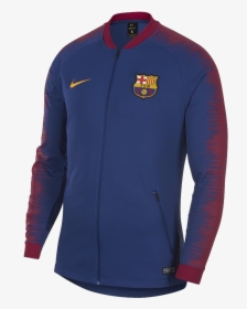 Fc Barcelona 2018 2019 Swit , Png Download - Nike Fc Barcelona Anthem Jacket Blue, Transparent Png, Free Download