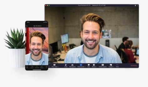 Zoom Video Conferencing Google - Zoom Video Call, HD Png Download, Free Download