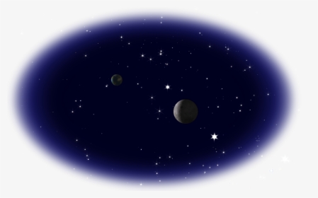 The Earth, The Stars - Outer Space, HD Png Download, Free Download