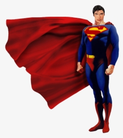 Blue Superhero Cape Clip Art - Superman Cape Png, Transparent Png, Free Download