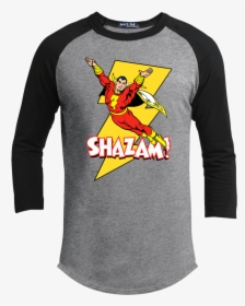 Shazam Superhero Retro Cape Superman Comic Comicon - T-shirt, HD Png Download, Free Download