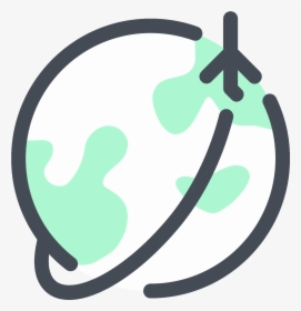 Travel By Plane Icon - Avion Viajes Icono Png, Transparent Png, Free Download