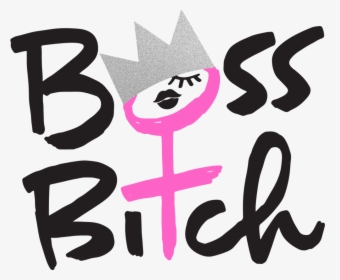 Boss Bitch Logo Silver Crown, HD Png Download, Free Download