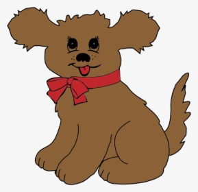 Happy Puppy - Clipart Brown Puppy, HD Png Download, Free Download