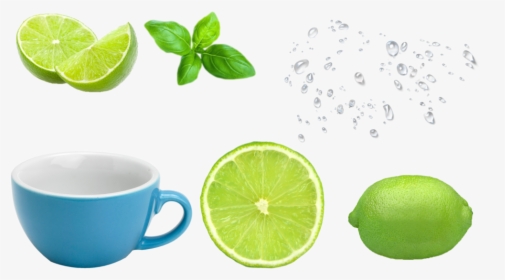 Cup Of Water Png - Cup Of Water Png Green Lemon Hd Png, Transparent Png, Free Download