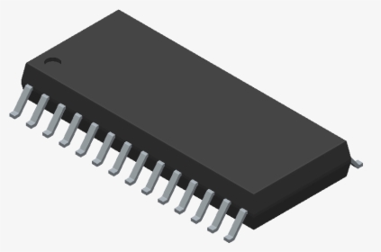 Mcp23017t E/so - Microchip - 3d Model - Small Outline - Soic 8 208 Mil Footprint, HD Png Download, Free Download