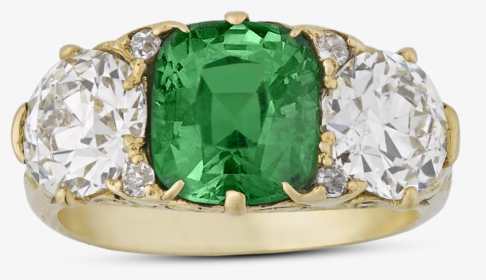 Demantoid Garnet Ring, - Emerald, HD Png Download, Free Download