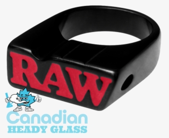 Raw Black Smoke Ring - Plastic, HD Png Download, Free Download