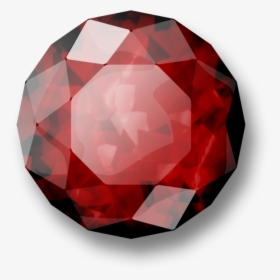Red Diamond Png - Ruby Diamond Png, Transparent Png, Free Download