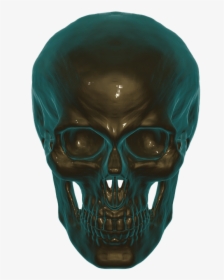 Skull Head 3d Png, Transparent Png, Free Download