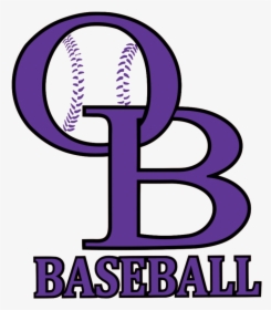 Ob Baseball Logo Laces - Baseball, HD Png Download, Free Download