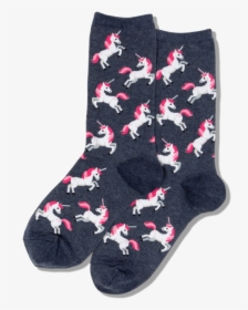 Women"s Unicorn Crew Socks"  Class="slick Lazy Image - Sock, HD Png Download, Free Download